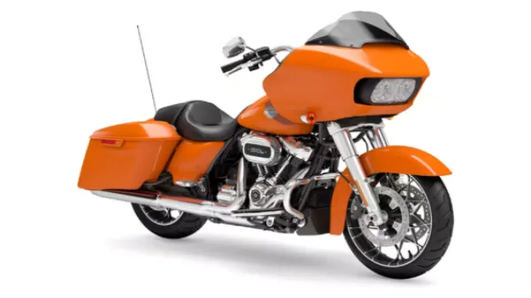 Harley Davidson Road Glide Special Baja Orange and Chrome Finish